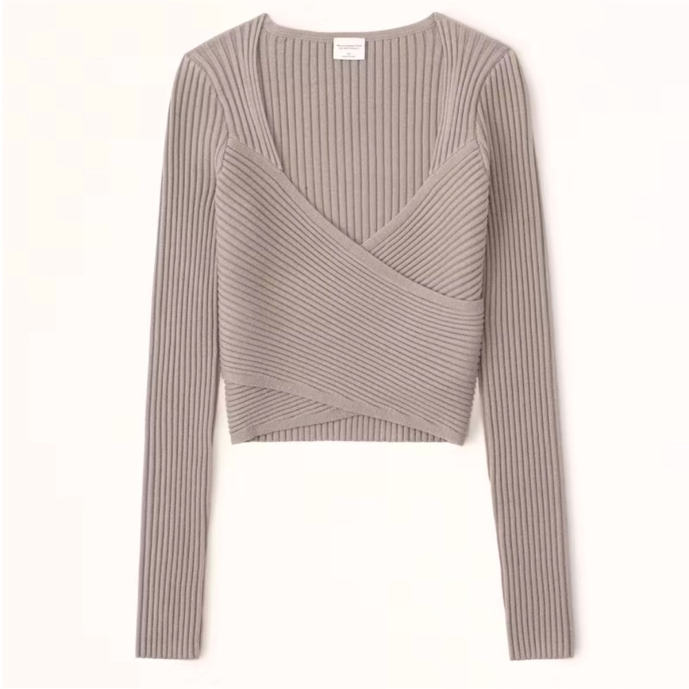 Abercrombie wrap sweater